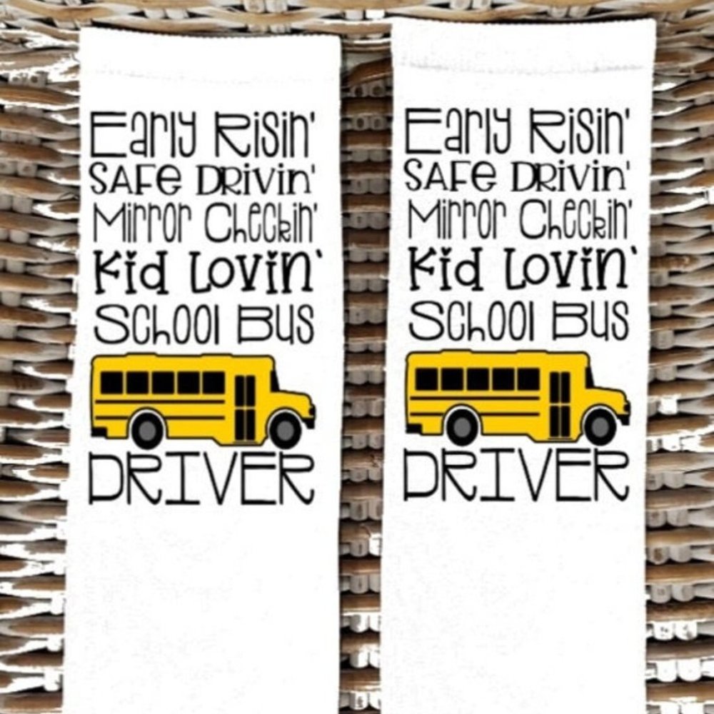 Adult Dress Ankle Socks School Bus Driver